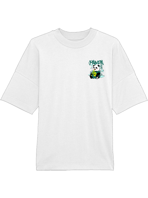 Unisex Panda Oversized Primum T-Shirt XXS - 3XL