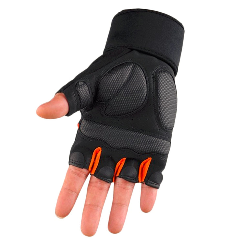 Sports Gym Gloves Half Finger Breathable Weightlifting Fitness Gloves Dumbbell Men Women 2018 Hot Dropshipping