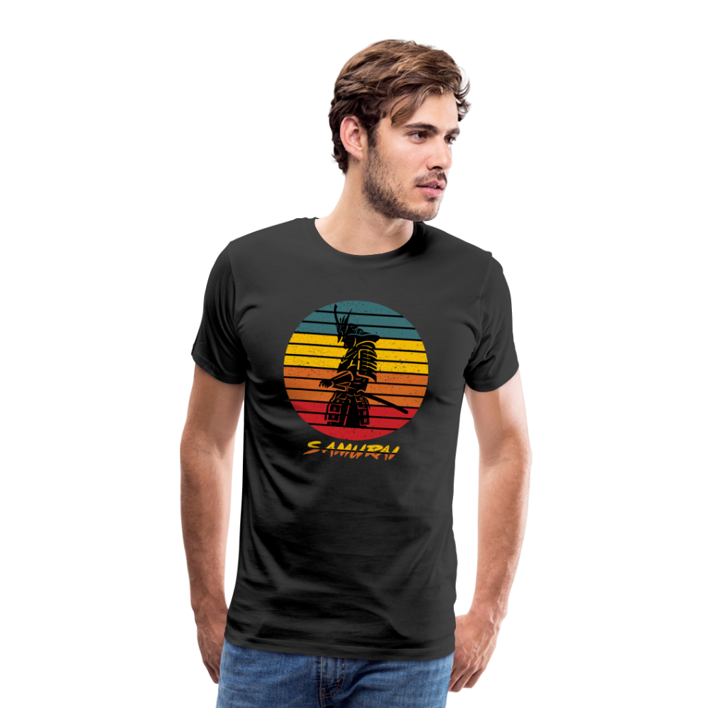 Samurai Reto Men’s Premium T-Shirt - black