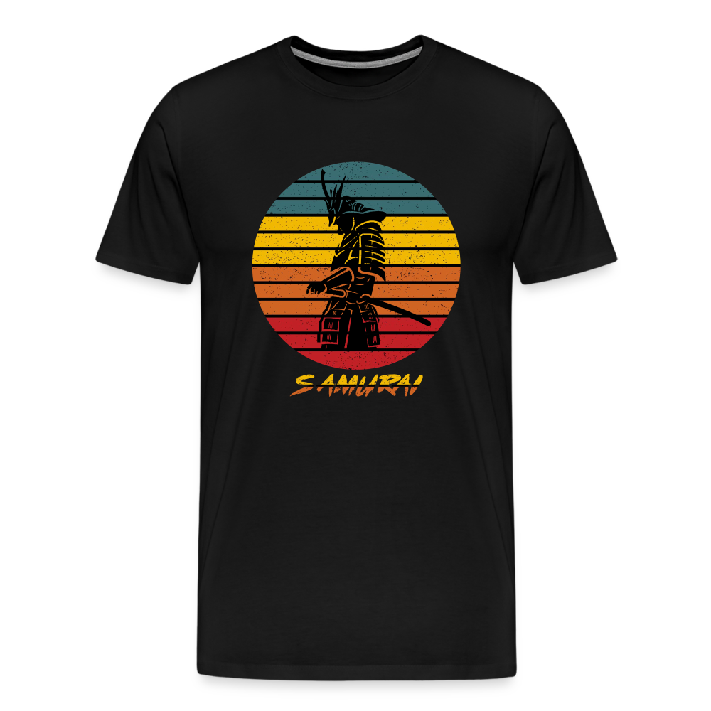 Samurai Reto Men’s Premium T-Shirt - black
