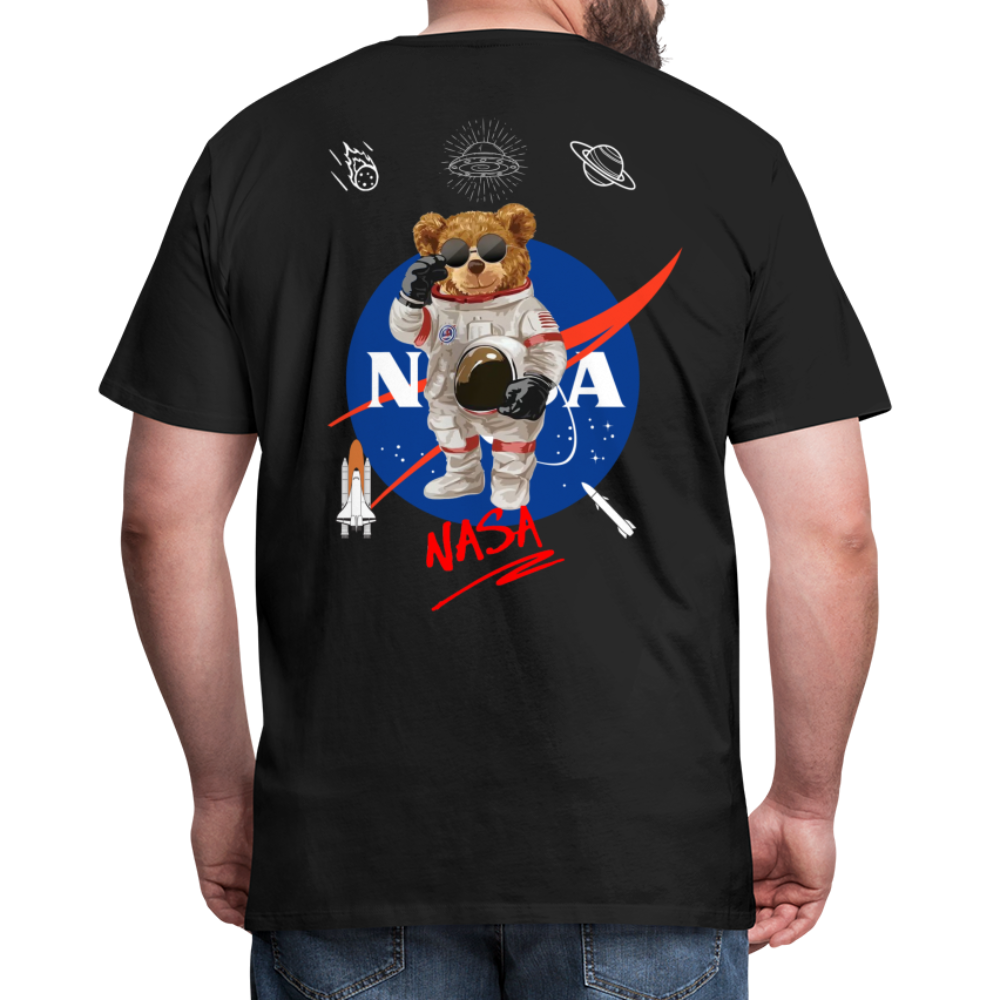 NASA Männer Premium T-Shirt - Schwarz