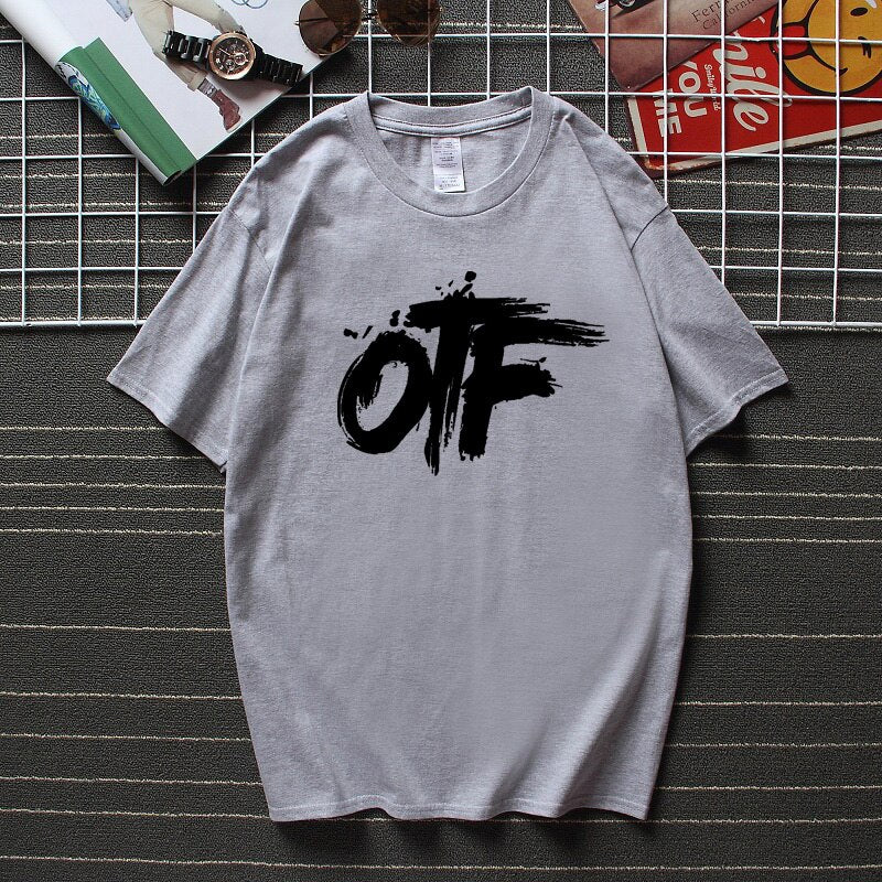 T-shirt OTF Coke Boys Lil Durk Hip Hop Drill Tee Tops High Quality Cotton Graphic T Shirts Men Clothing