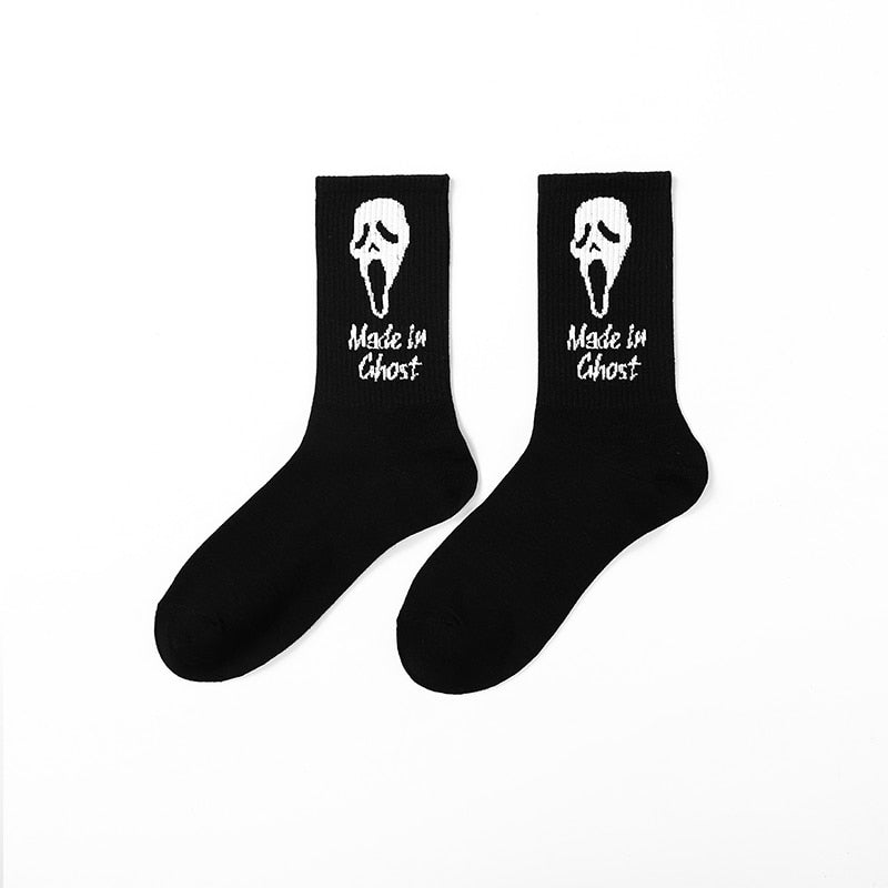 Ins Style Basketball Men Socks Cotton Hip-hop Female Sports Socks High Quality Harajuku Cool Funny Socks For Men And Women