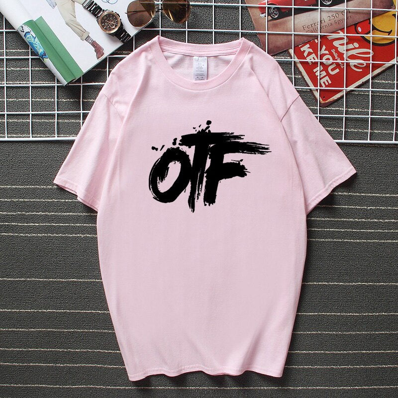 T-shirt OTF Coke Boys Lil Durk Hip Hop Drill Tee Tops High Quality Cotton Graphic T Shirts Men Clothing