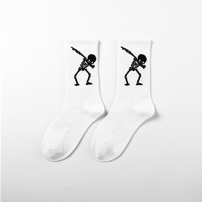 Ins Style Basketball Men Socks Cotton Hip-hop Female Sports Socks High Quality Harajuku Cool Funny Socks For Men And Women