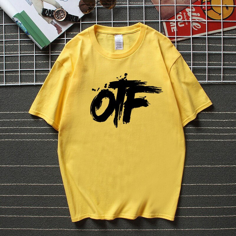 T-shirt OTF Coke Boys Lil Durk Hip Hop Drill Tee Tops High Quality Cotton Graphic T Shirts Men Clothing