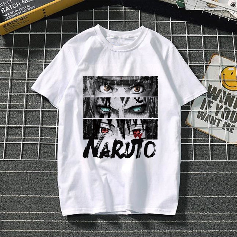 Japanese Bandai Anime Naruto Tshirt Akatsuki Graphic Tees Tops Sasuke, Itachi, Funny, Kakashi , Manga