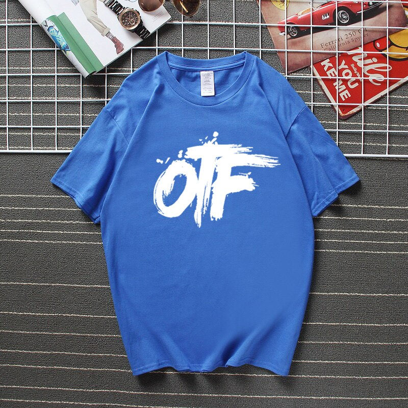 T-shirt OTF Coke Boys Lil Durk Hip Hop Drill Tee Tops High Quality Cotton Graphic T Shirts Men Clothing