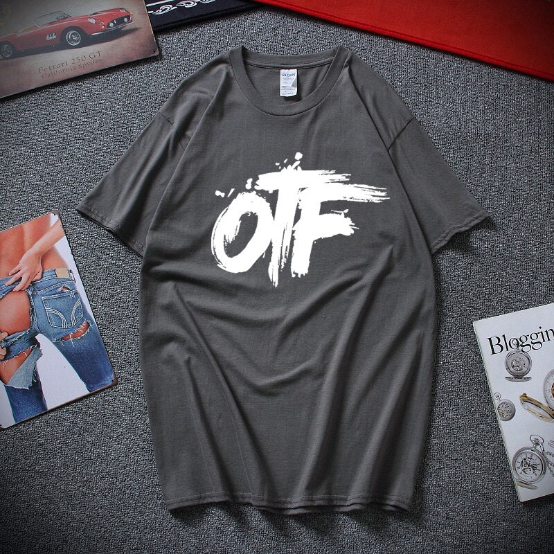 T-shirt OTF Coke Boys Lil Durk Hip Hop Drill Tee Tops High Quality Cotton Graphic T Shirts Men Clothing