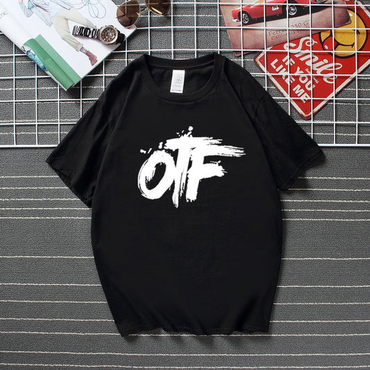 T-shirt OTF Coke Boys Lil Durk Hip Hop Drill Tee Tops High Quality Cotton Graphic T Shirts Men Clothing