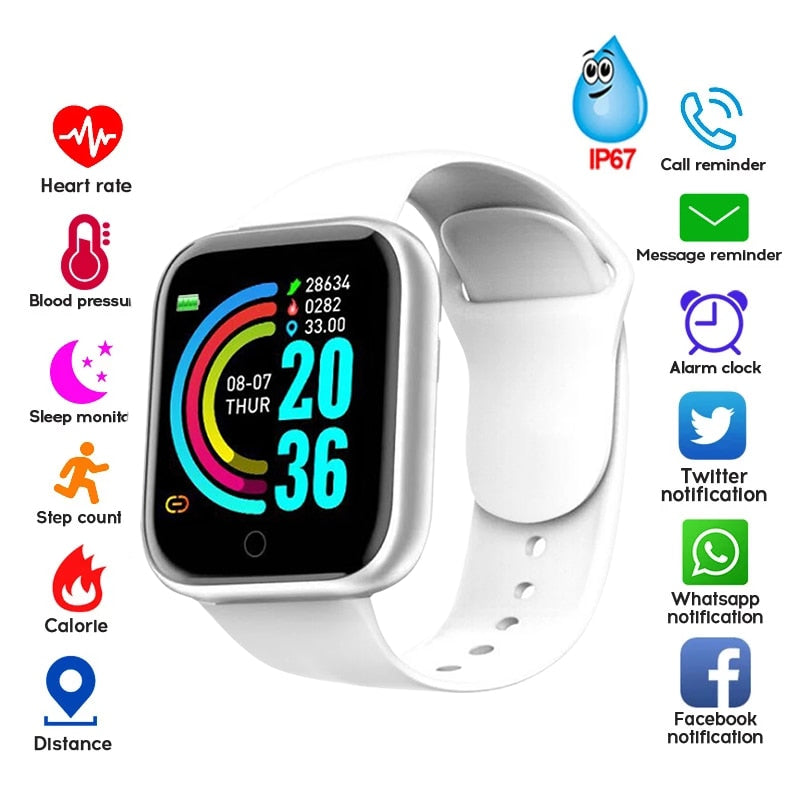 2022 Android Smart Watch Man Woman  Fitness Whatch Bluetooth   Bracelet  Wach Smartwatch Smart Watch Men Women Sport