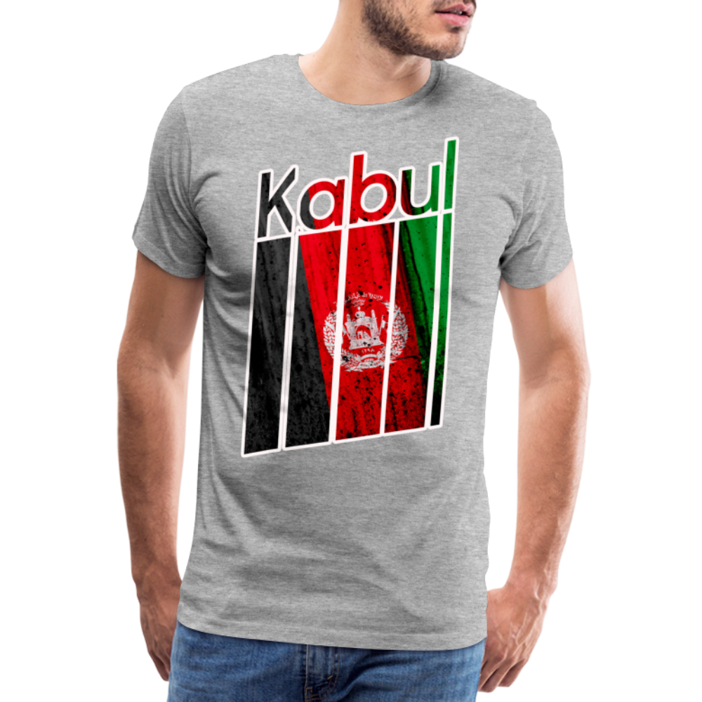 Bamika24 Kabul Designe Premium T-Shirt - heather grey