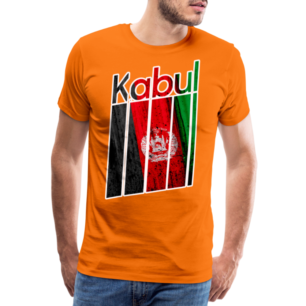 Bamika24 Kabul Designe Premium T-Shirt - orange