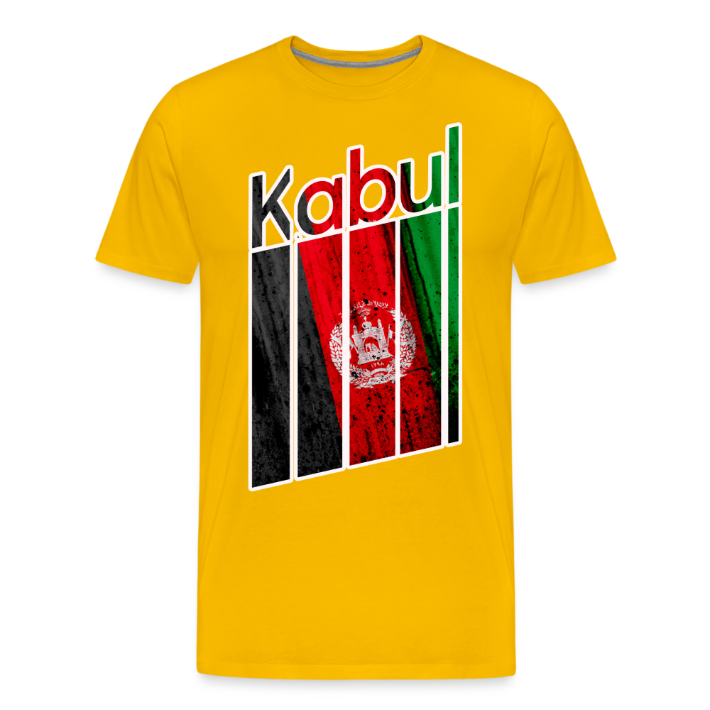 Bamika24 Kabul Designe Premium T-Shirt - sun yellow