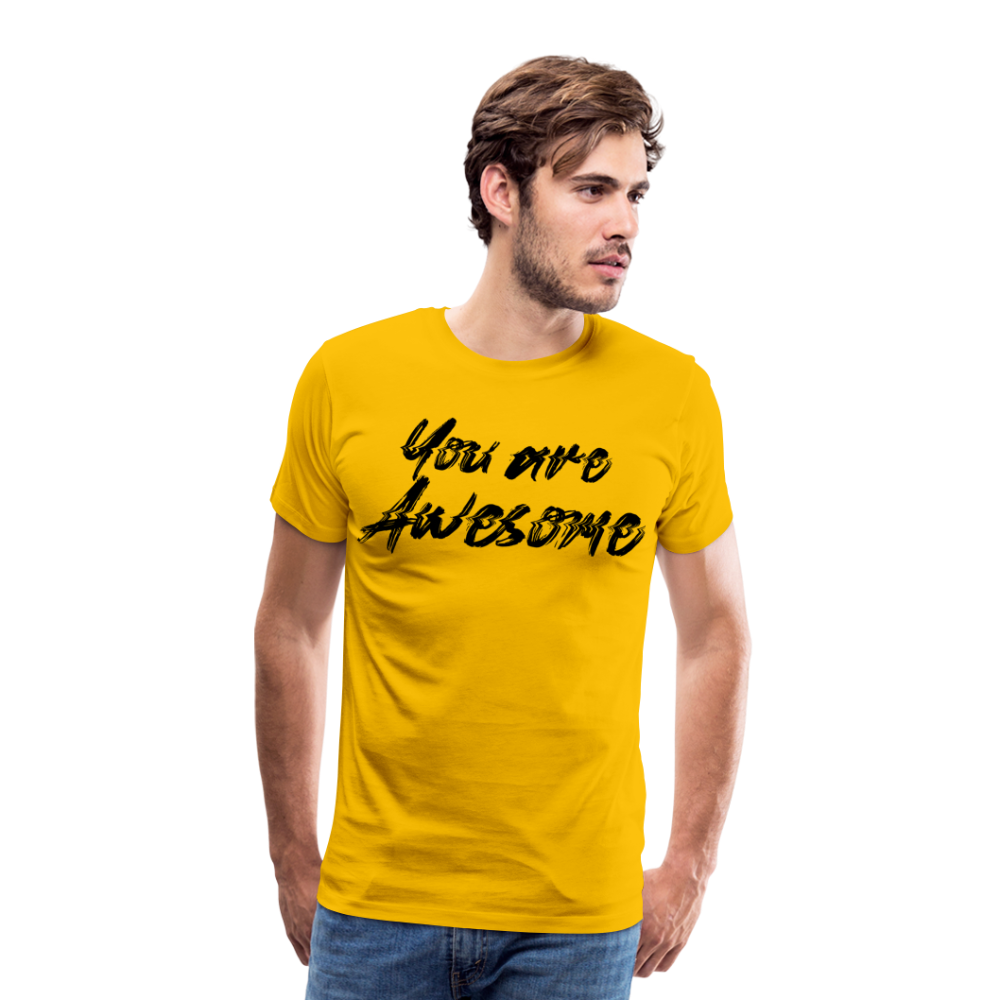 Your are Awesome Premium T-Shirt - sun yellow