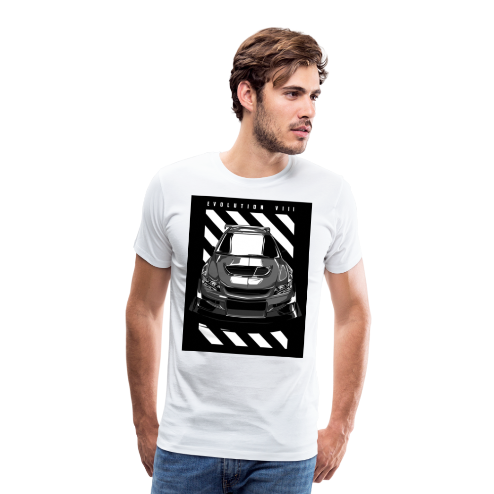 Herren Unisex Erwachsene  Premium T-Shirt - white