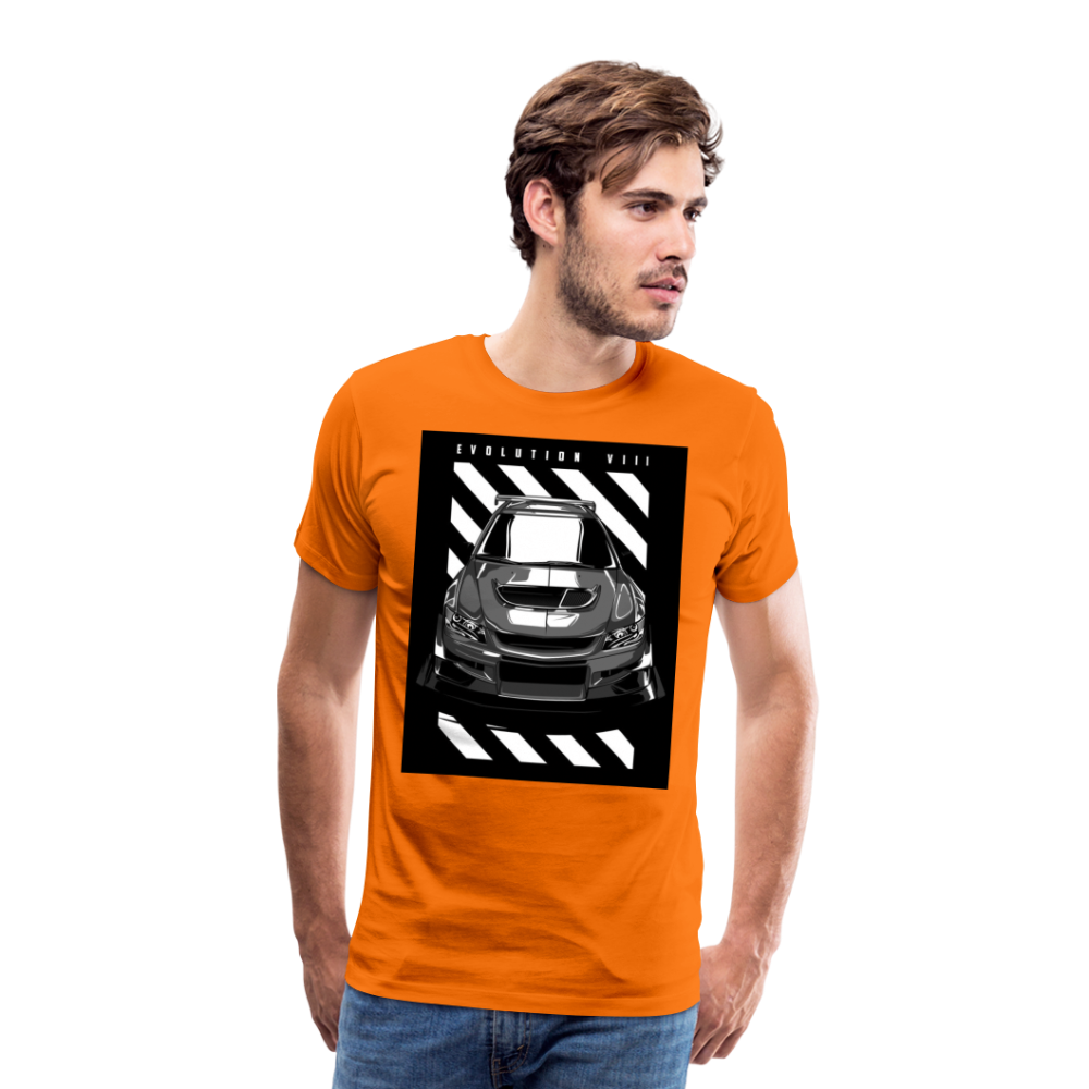 Herren Unisex Erwachsene  Premium T-Shirt - orange