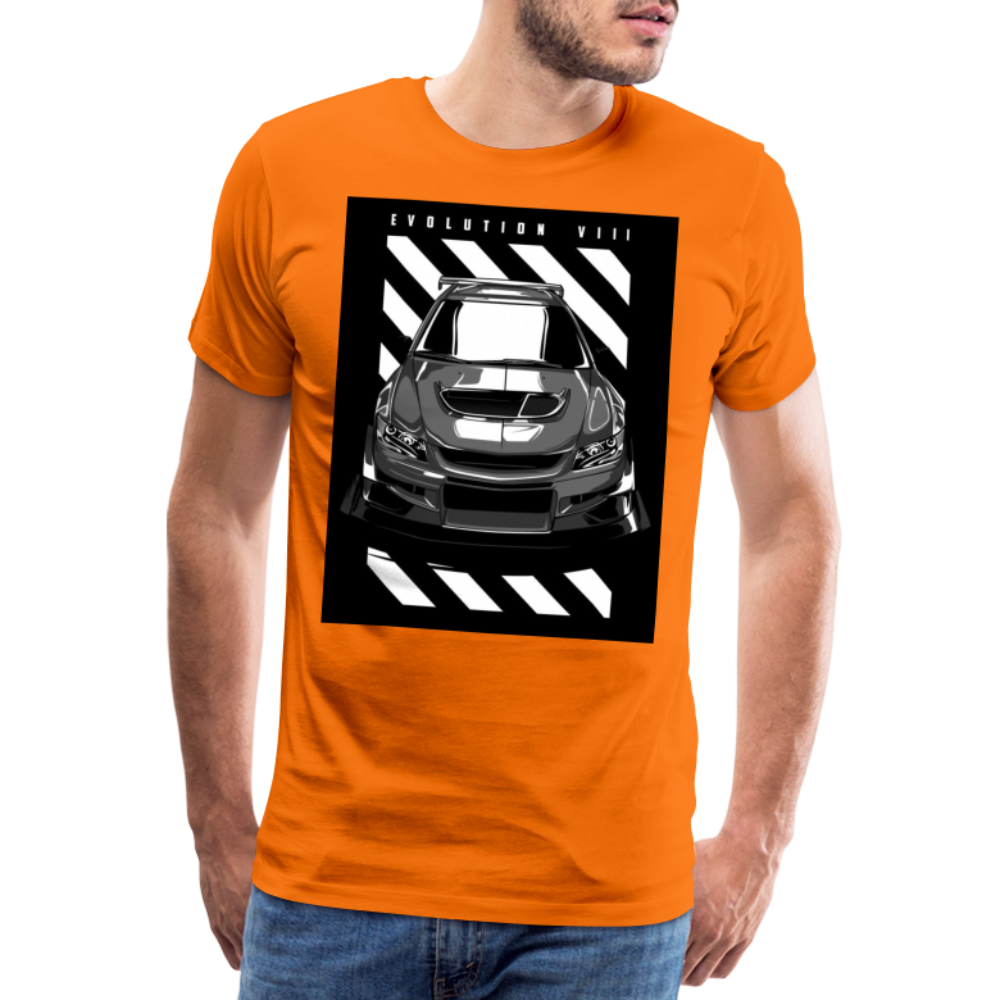 Herren Unisex Erwachsene  Premium T-Shirt - orange