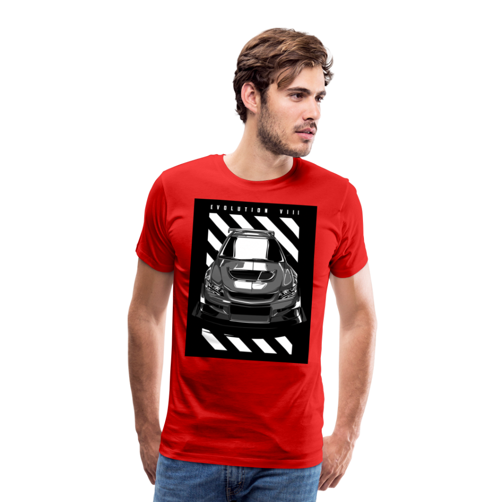 Herren Unisex Erwachsene  Premium T-Shirt - red