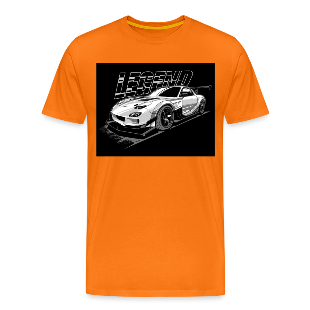 Unisex Erwachsene Premium T-Shirt - orange