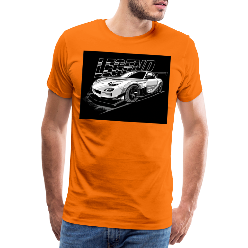 Unisex Erwachsene Premium T-Shirt - orange