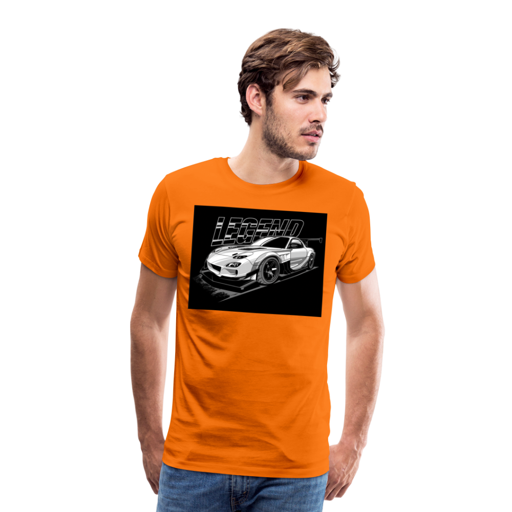 Unisex Erwachsene Premium T-Shirt - orange