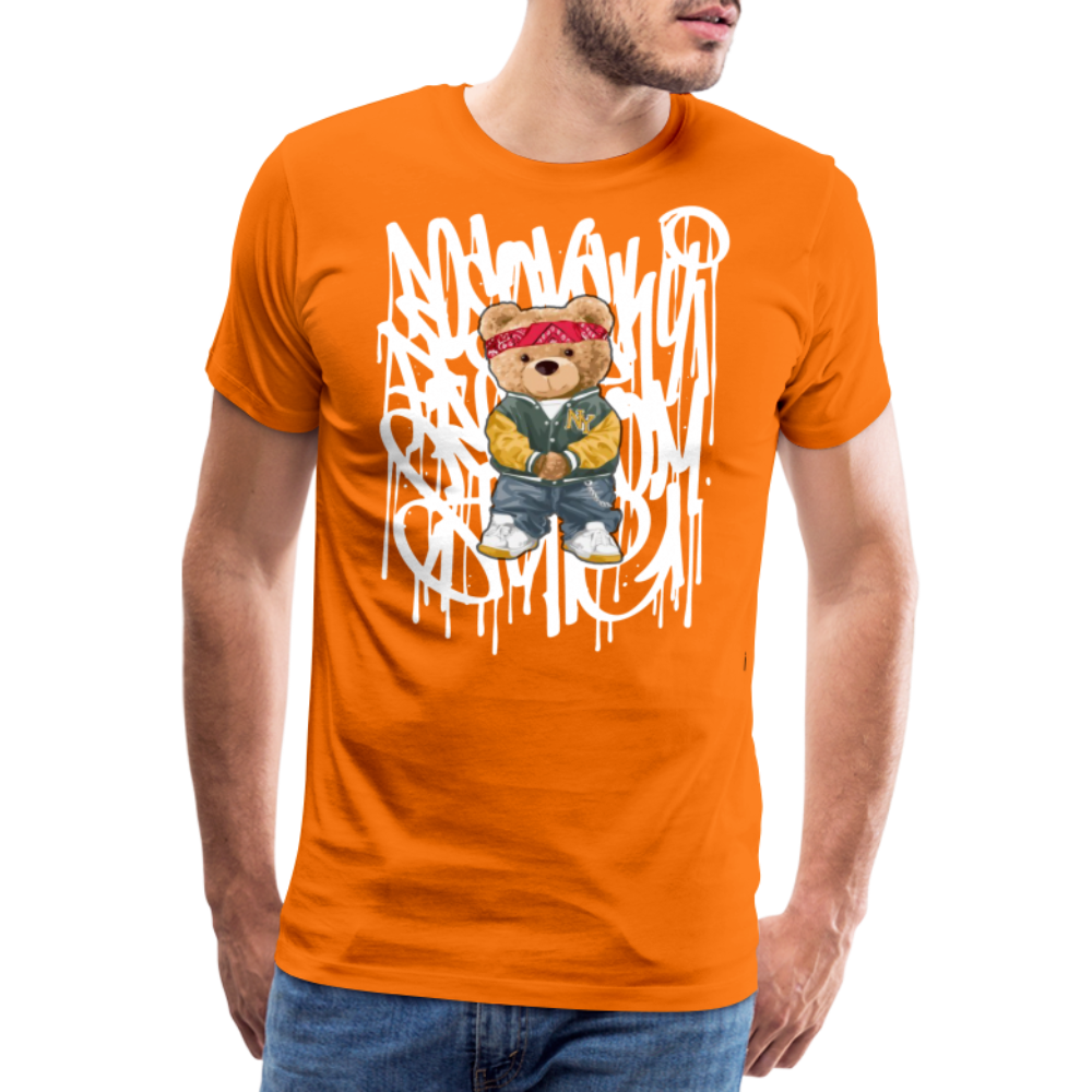 Herren Unisex Erwachsene Premium T-Shirt - orange