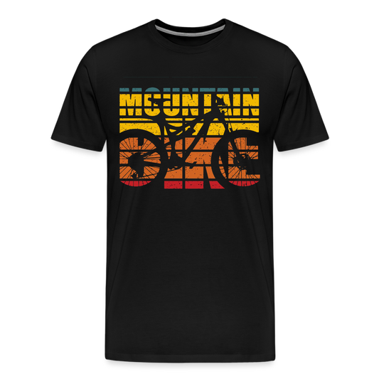 Mountain Designe Unisex Erwachsene Premium T-Shirt - black