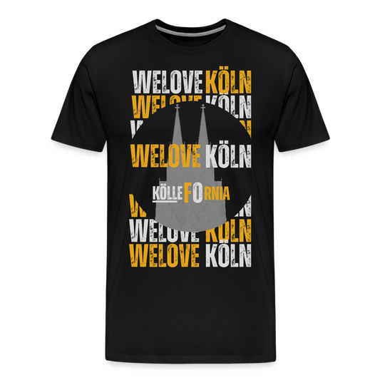 WELOVE KÖLN Premium T-Shirt - Schwarz
