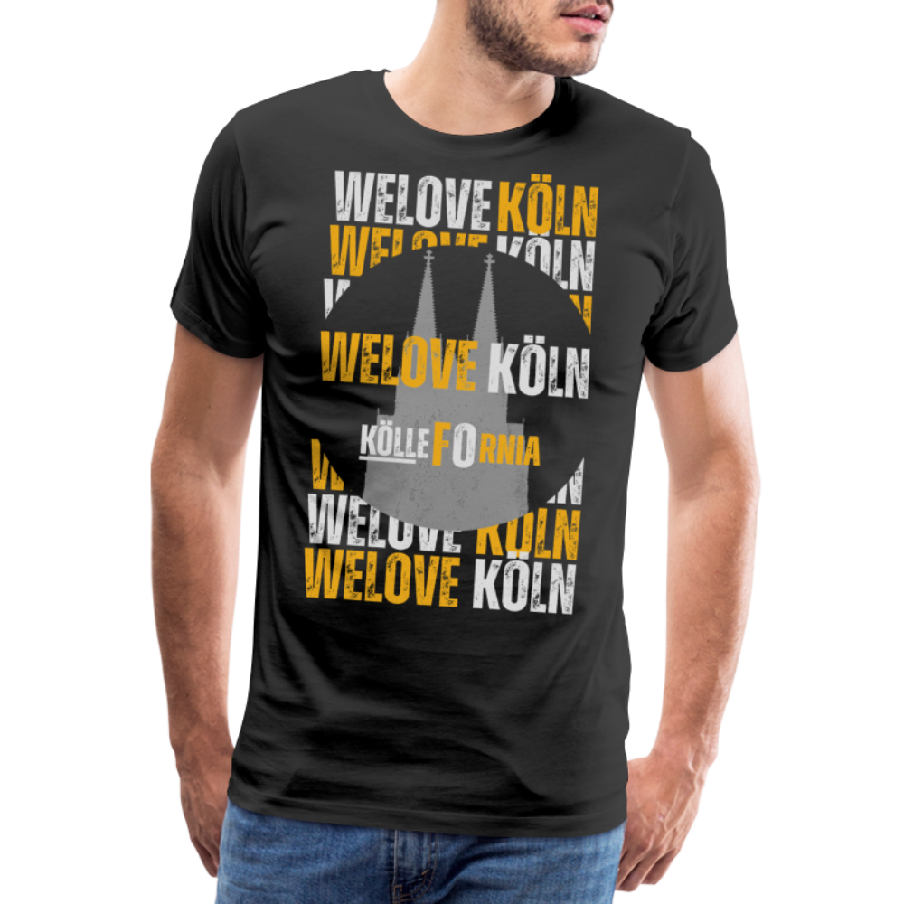 WELOVE KÖLN Premium T-Shirt - Schwarz