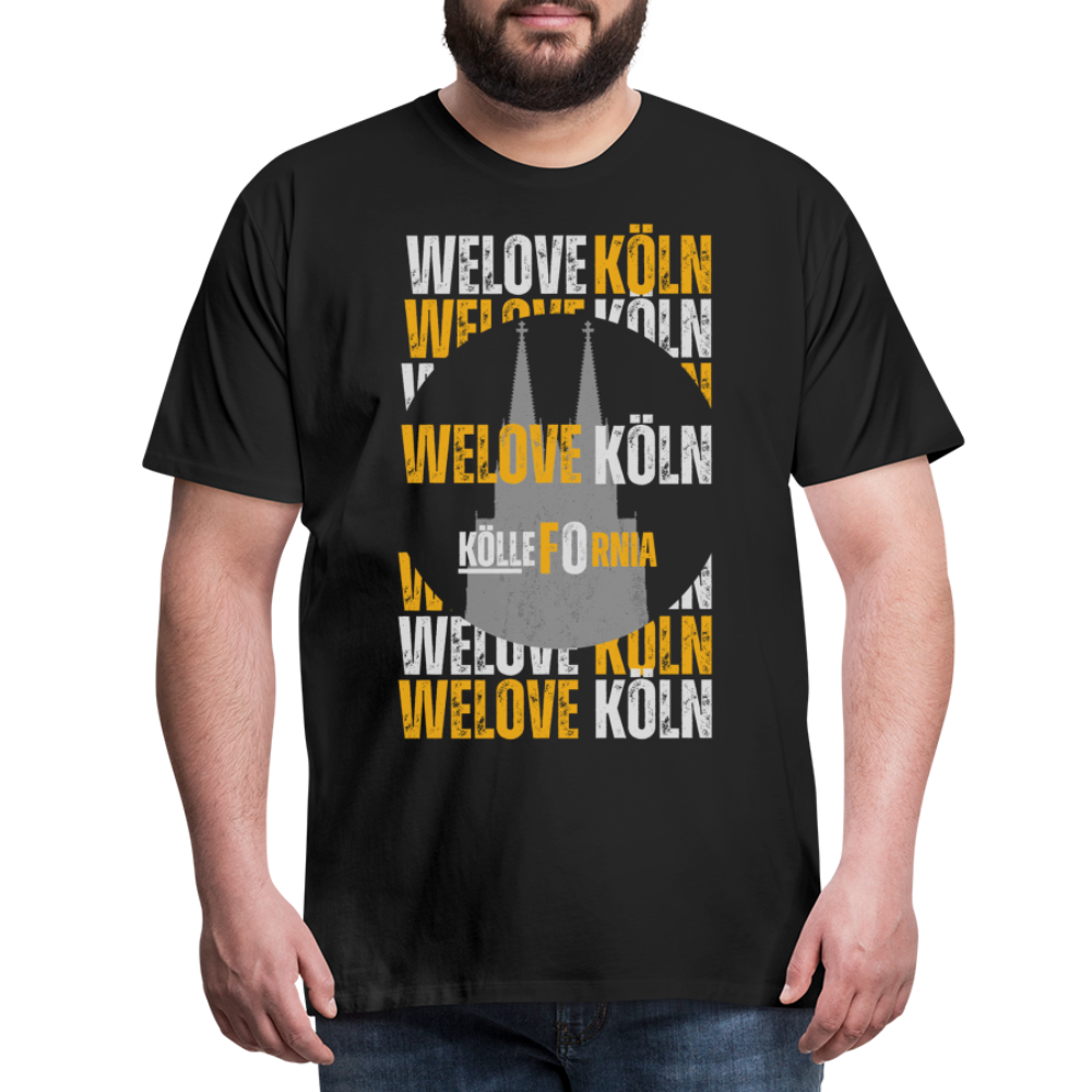 WELOVE KÖLN Premium T-Shirt - Schwarz