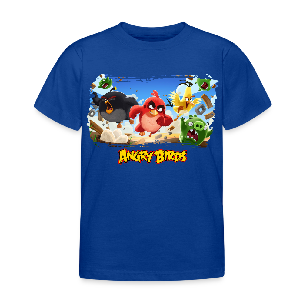 Kinder T-Shirt - Royalblau