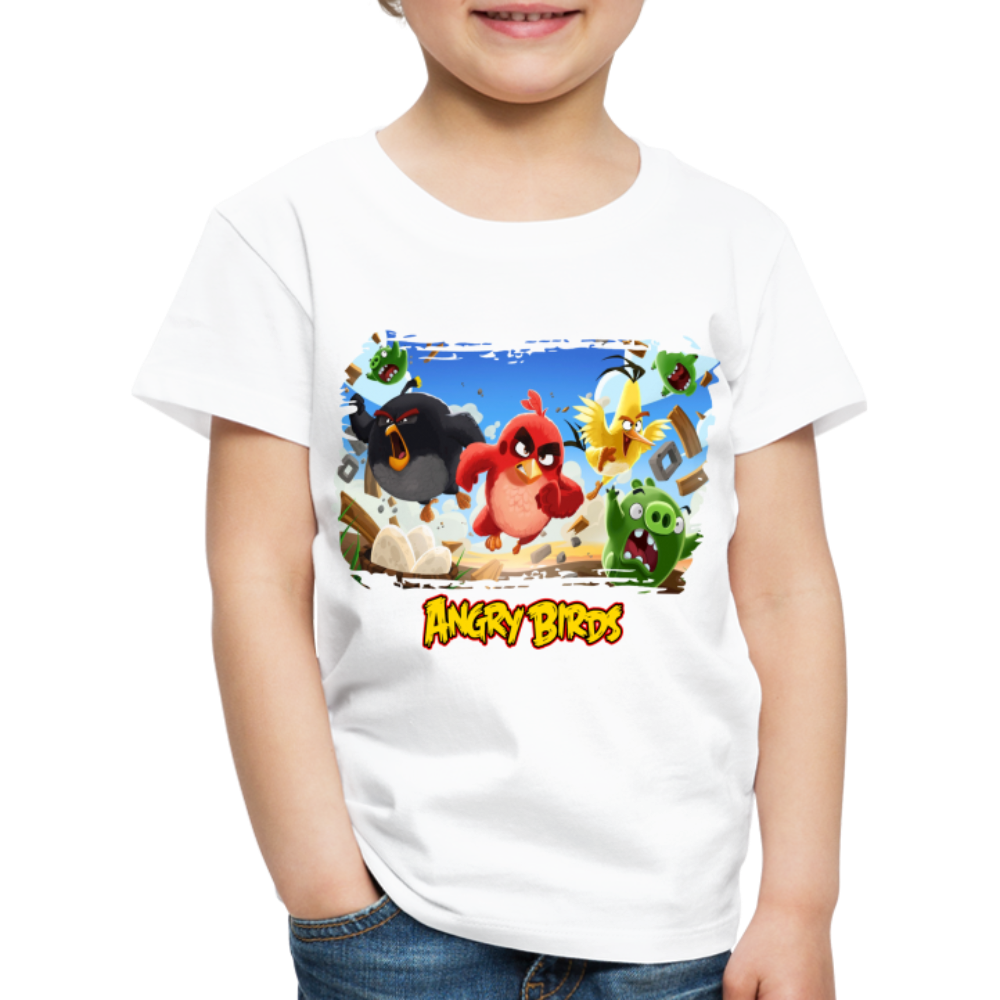 Kinder Premium T-Shirt - weiß