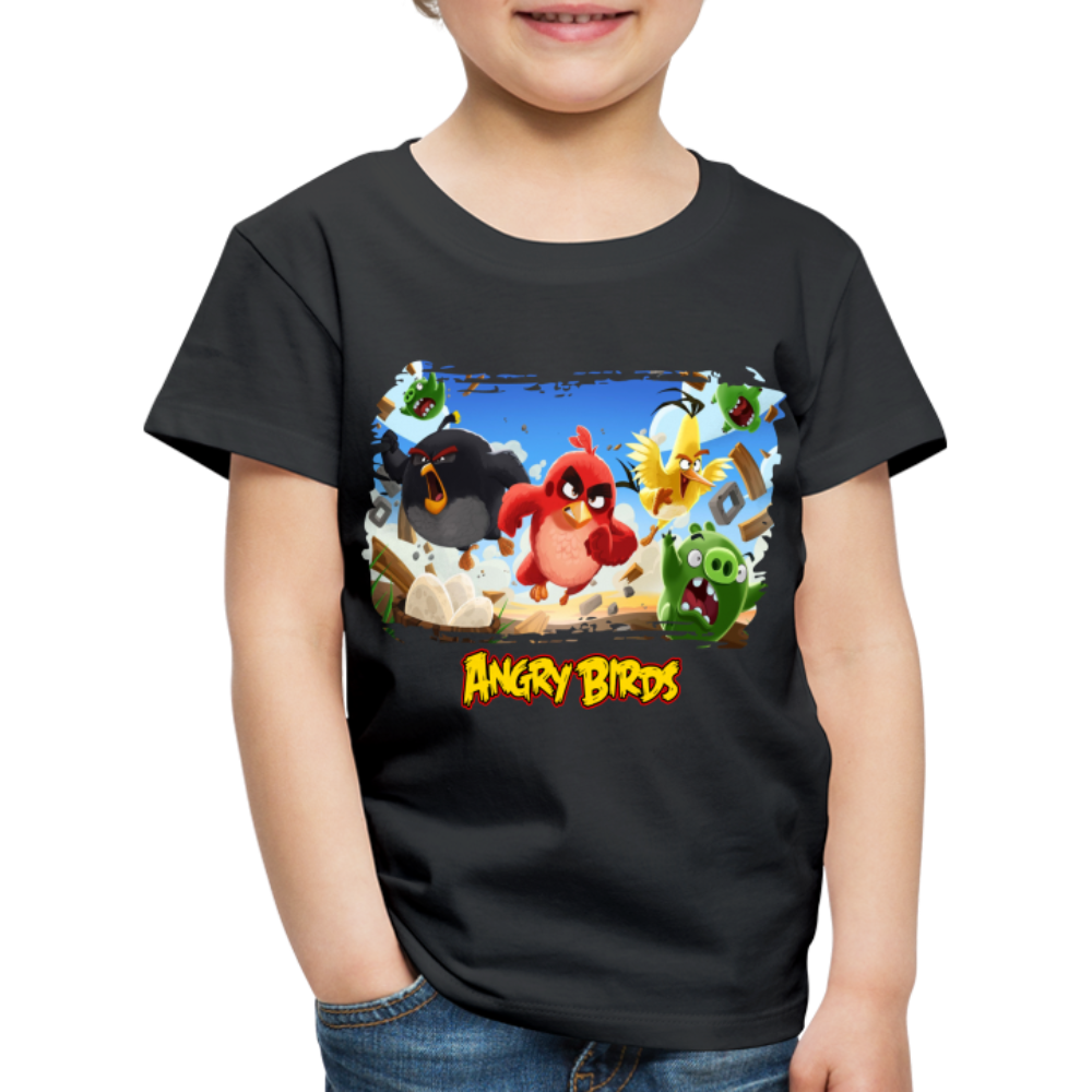 Kinder Premium T-Shirt - Schwarz